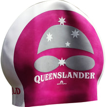 Queenslander Pink Seamless Silicone Swim Cap